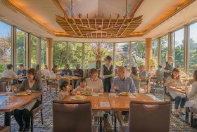 Restaurant Gardenia inside HOTEL MYSTAYS PREMIER NARITA